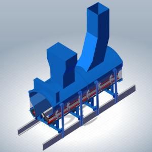Transfer Chute Conveyor Engineered for Super Bulk Material Flow