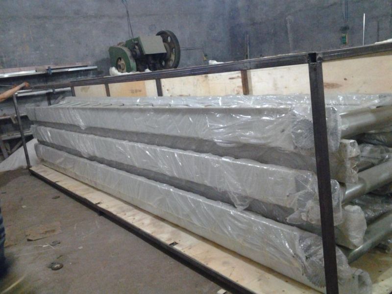Linear Zinc Plated Steel Powered Roller Conveyor Table Conveyor for Solar Panel