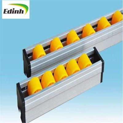 Roller Track Plastic Fluency Strip for Conveyor System for Supermarket Storage