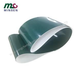 Manufacturers Direct Industrial Belt Dark Green PU Conveyor Belt Mechanical Wear - Resistant Acid - Alkali Plane Belt