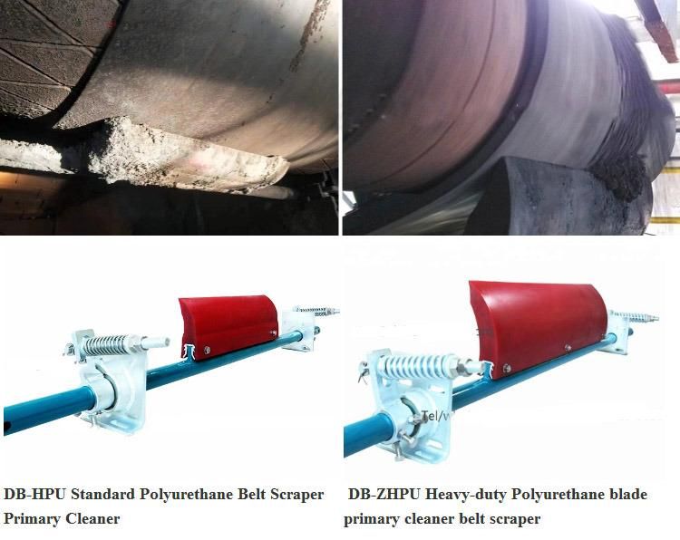 Polyurethane Conveyor Primary Belt Cleaner and Scraper