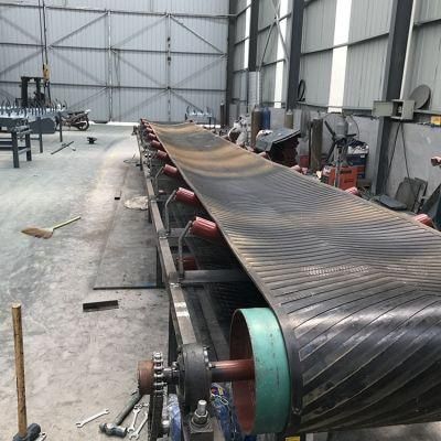 High Quality Industrial Textile Fabric Steel Cord Chevron Conveyor Belt Rubber Conveyor Belt for Coal Mine Power Plant