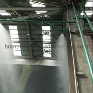 Wet Dust Suppression System with Water Fog Particles