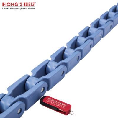 HS-2600-O Table Top Chain Slat Top Chain with POM Material