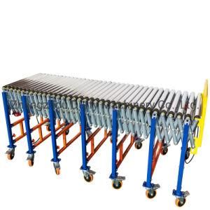 Customized Steel Roller Telescopic Conveyor Motorized Roller Conveyor