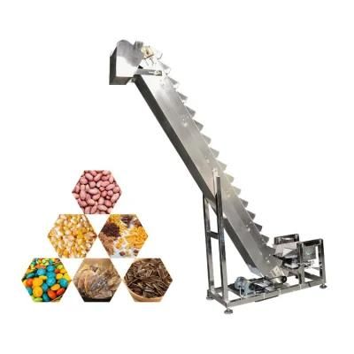 Wheat Stainless Steel Small Inclined Bucket Elevator Conveyor