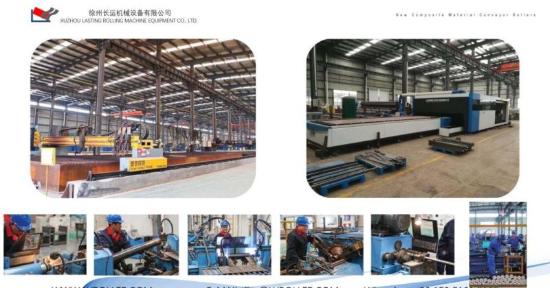 Made in China Impact Steel Rubber Disc Conveyor Idler Roller