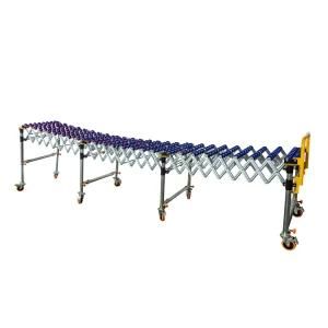 Gravity Fulai Wheels Mobile Telescopic Conveyor