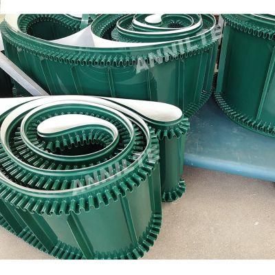 Annilte China Goods Wholesale Sidewall Conveyor Belt Manufacture and PVC Sidewall Conveyor Belt