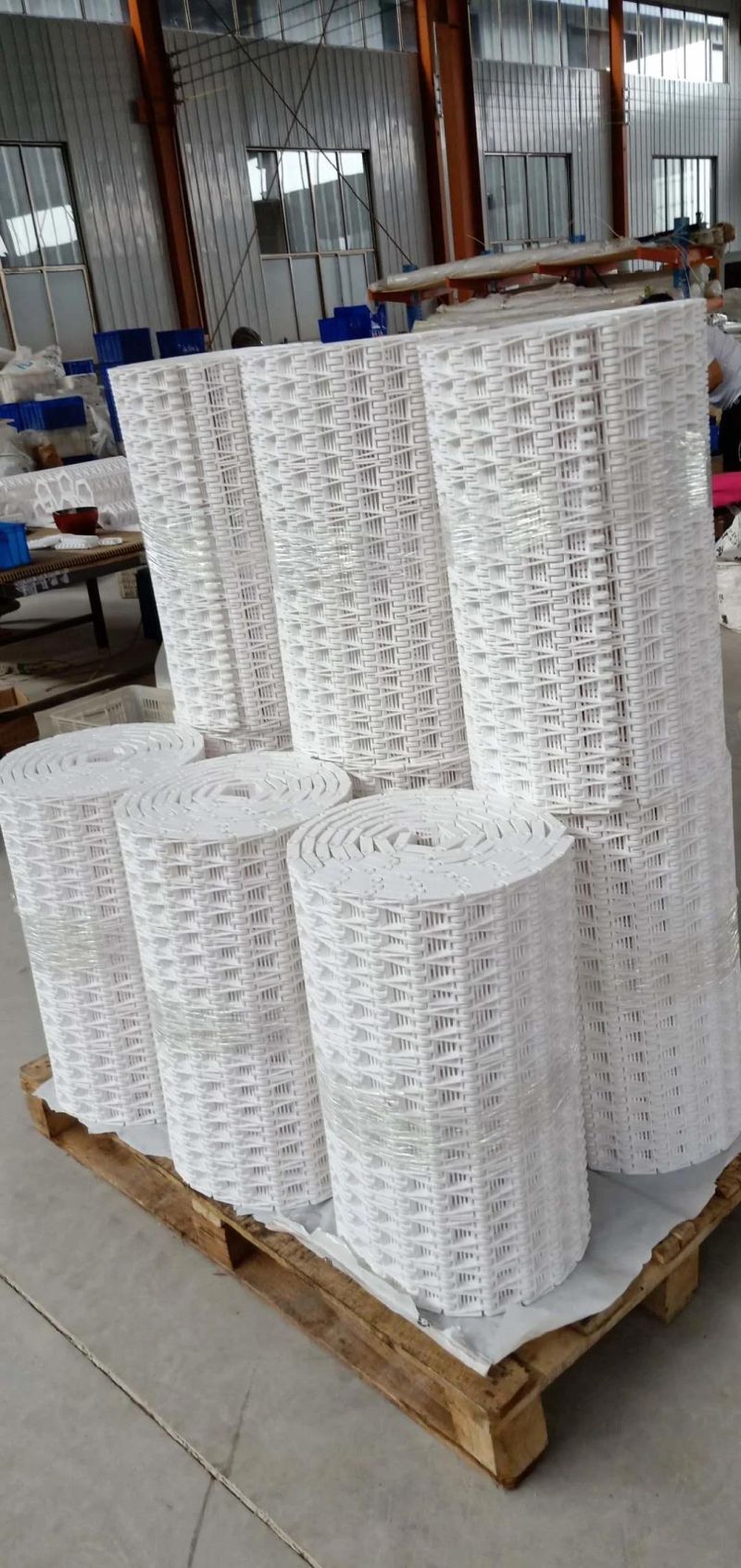 Plstic Mesh Belt Punched Conveyor Belt Perforated Modular Belt