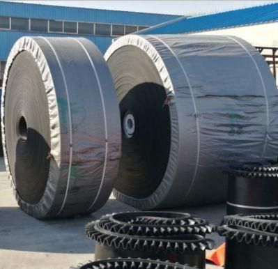 Pn Rubber Conveyor Belts Cut Edge Steel Reiforced for Power