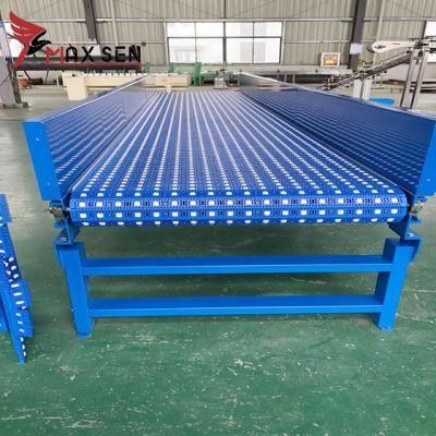 Conveyor Plastic Belt with Roller Top for Heavy-Duty Sorting Conveyor Modular Roller Conveyor for Tire Factory
