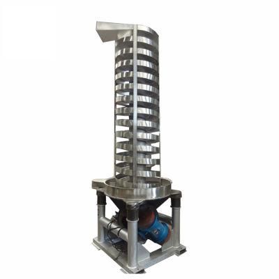 Granulated Vertical Material Feeder Conveying Elevator Vibro Conveyor