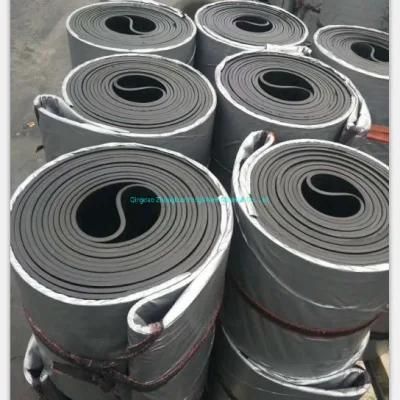 Short Distance Black Rubber Endless Conveyor Belts for Cement