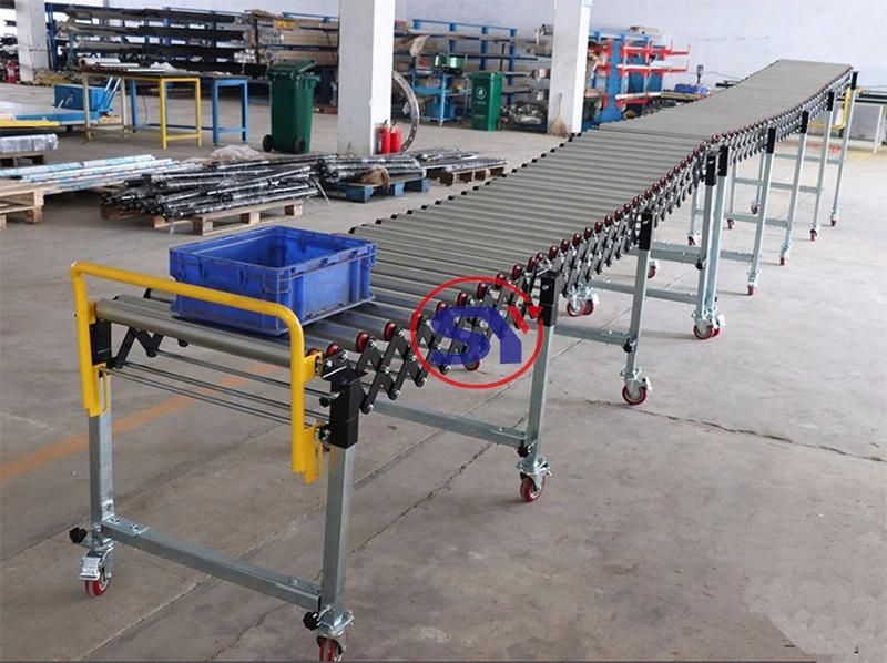 45/90/180 Degree Curved Tapered Roller Conveyor Parcel Rolling Conveyor