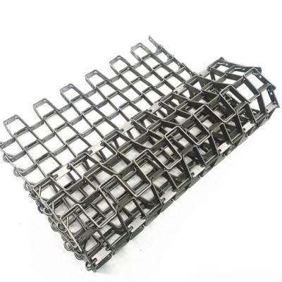 Stainless Steel Hoof Chain River Cleaning Great Wall Mesh Belt Chain Conveyor Mesh Belt Chain