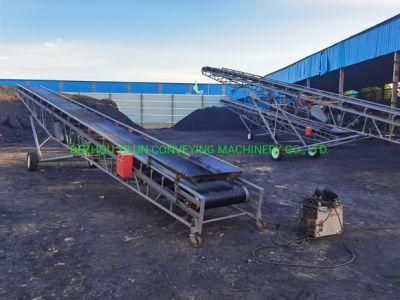 Inclined Mobile Belt Conveyor for Coal and Chemical Industry