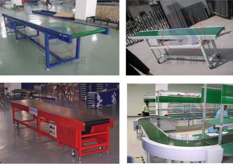 Bottle Can Beverage Dairy Bottles Inclined Conveyor with Modular Plastic Belt