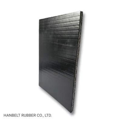 Flame Resistant Black PVC Conveyor Belt From Vulcanized Rubber for Coal Mining