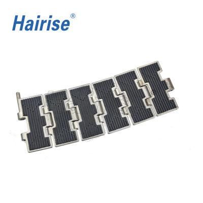 Har-812fh Anti-Skid Rubber Top Conveyor Chain Used for Bakery Dairy