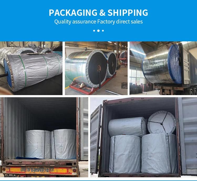 Ep800/4 Width 24/30/36/48 Inch Rubber Transport Band for Conveyor