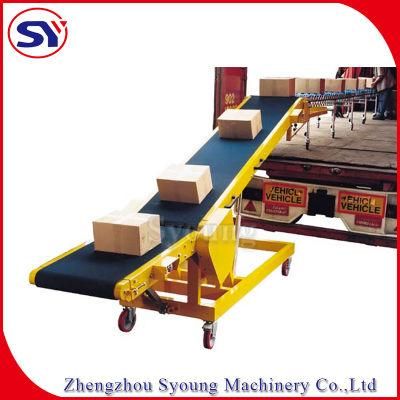 Automated Expanding Telescopic Belt Conveyor for Bags Packaging Loading Unloading