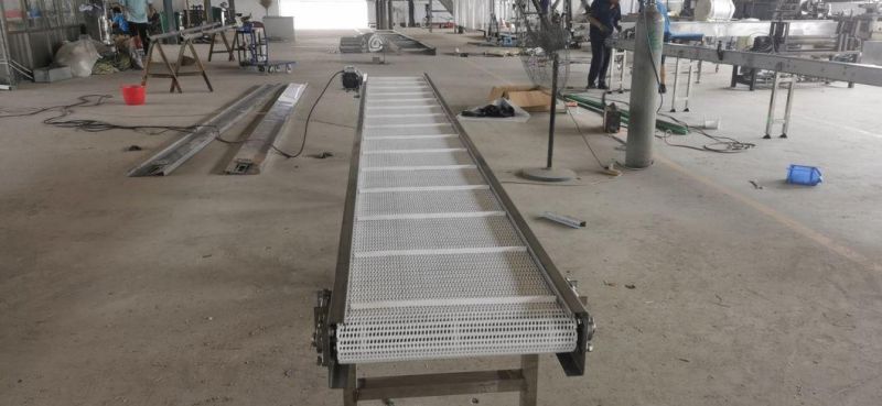 Chinese Manufacturers Turning and Straight Plastic Modular Belt Conveyor System