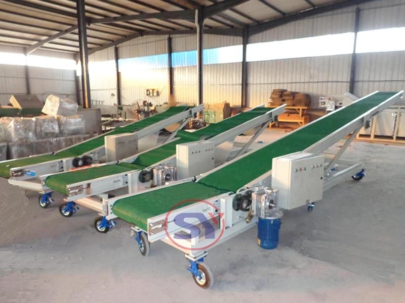 Load and Carry PVC Belt Conveyor Polyester for Checking Airport Baggage