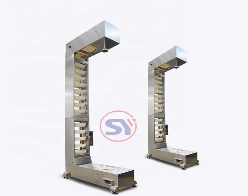 Z Shaped Vertical Bucket Elevator for Packaging System