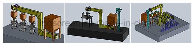 Z Shape Continuous Chain Bucket Industrial Elevator Conveyor Machine