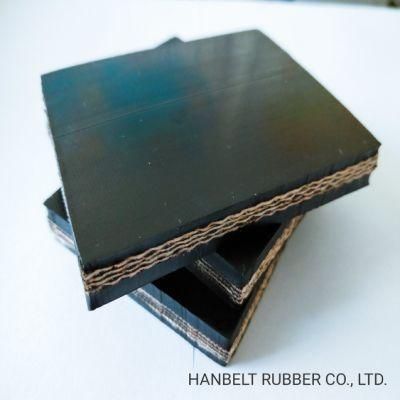 Black Fire-Retardant Ep Rubber Conveyor Belts for Sale