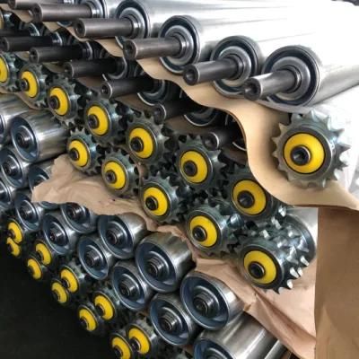 Gravity Industrial Conveyorroller Height Adjustable Conveyor Roller Rulli Per Mascherine