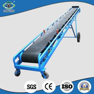 Durable Mobile Material Handing Equipment Rubber Belt Conveyor