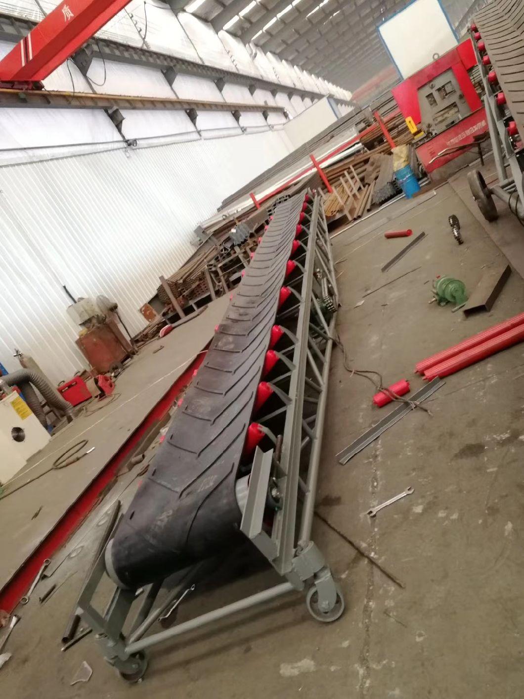 High Quality Portable Belt Conveyor for Bulk Rice Paddy Grain Conveying