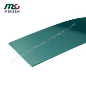 Factory Hot Sale Dark Green PVC PU Smooth Food Conveyor Belt