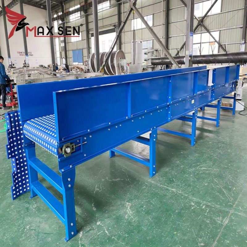 Conveyor Plastic Belt with Roller Top for Heavy-Duty Sorting Conveyor Modular Roller Conveyor for Tire Factory