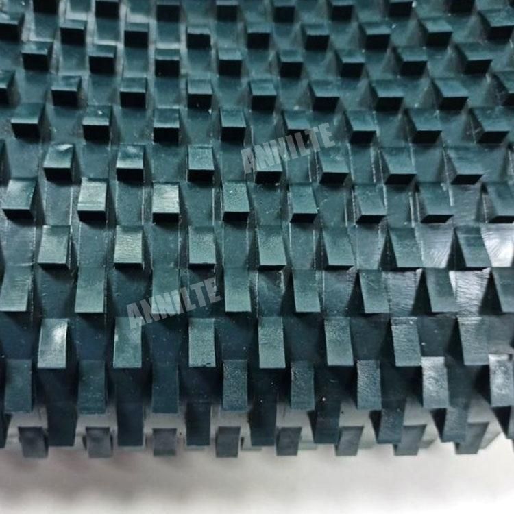 Annilte Rough Top PVC Inverted Triangle Pattern Anti Slip Saw Tooth High Friction Belt Conveyor Belts