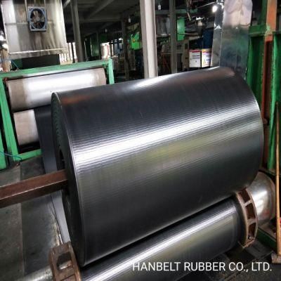 Flame Retardant PVC Rubber Conveyor Belt Reinforced with Textile Materials