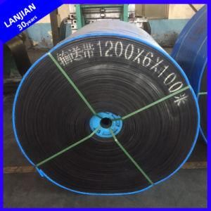 Anti-Tear Moulded Edge Ep400 Rubber Conveyor Belt for Pottery and Porcelain Factory