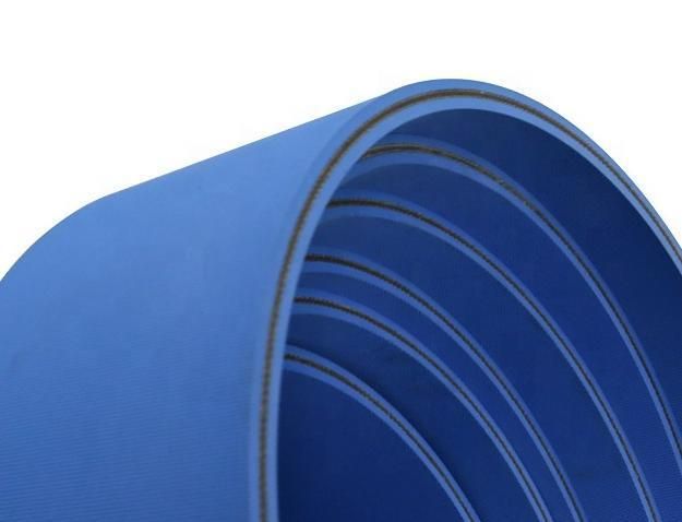 Blue Nylon Baseband Core Transmission Flat Conveyor Belt