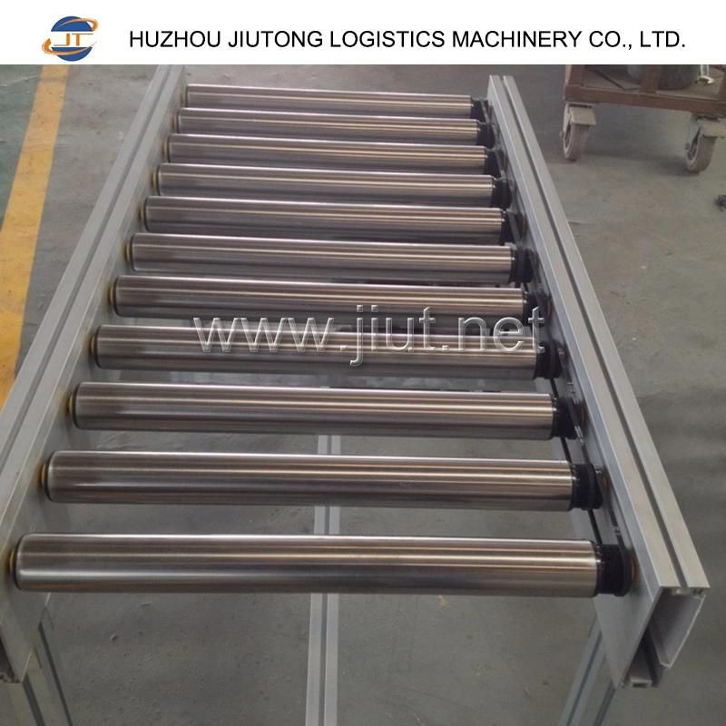 Jiutong Poly Vee Roller Galvanized Steel / Stainless Steel Conveyor Roller