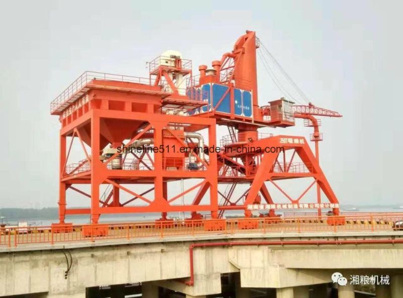 ISO9001/2000 Carbon Steel Xiangliang Brand Conveyor System Port Grain Unloader