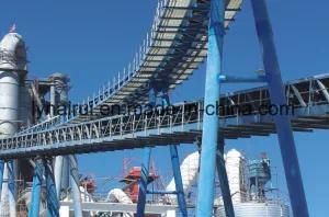 Pipe Belt Conveyor/Tubular Belt Conveyor Application in Steelworks