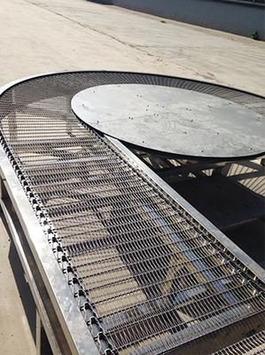 Stainless Steel Spiral Grid Belt for Spiral Cooler Manufacturer