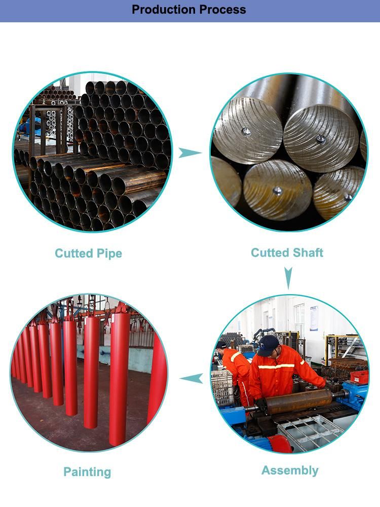 China Factory Price Belt Conveyor Steel/HDPE Roller for Mining, Port, Coal, Cement, Power Industry