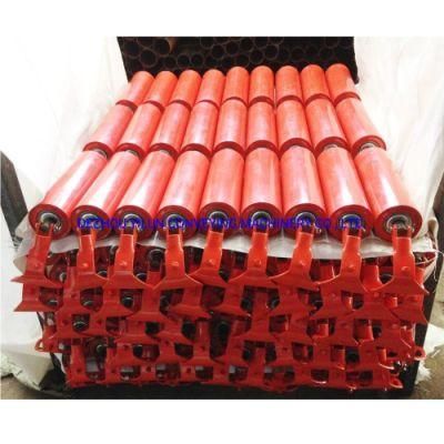 DIN Standard Roller Conveyor Carrier Idler for Coal Mine Cheap Price