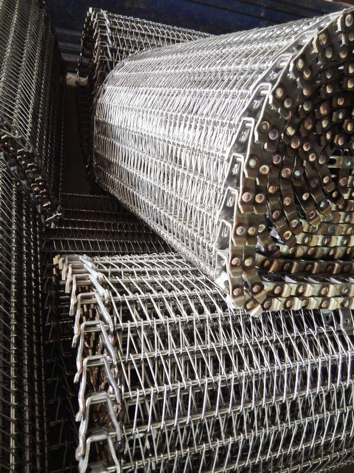 Metal Wire Mesh Belt for Drying, Tunnel Oven, Hot Treatment, Washing