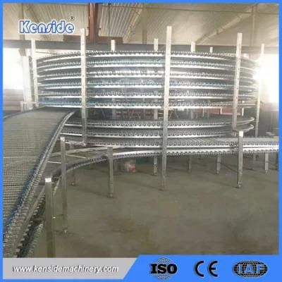 Freezer Spiral Cooling Conveyor for Food Production