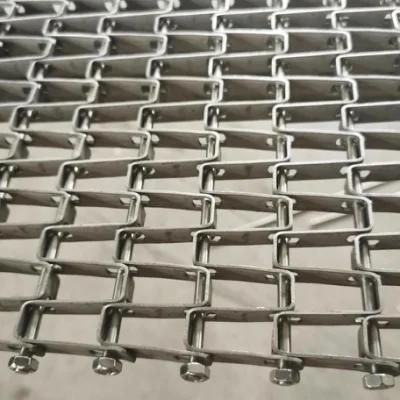 Stainless Steel Vegetable Cleaning Horseshoe Chain Great Wall Mesh Belt