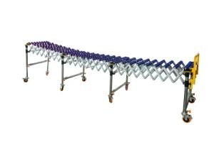 Unpowered Gravity Mobile Roller Conveyor System for Sale